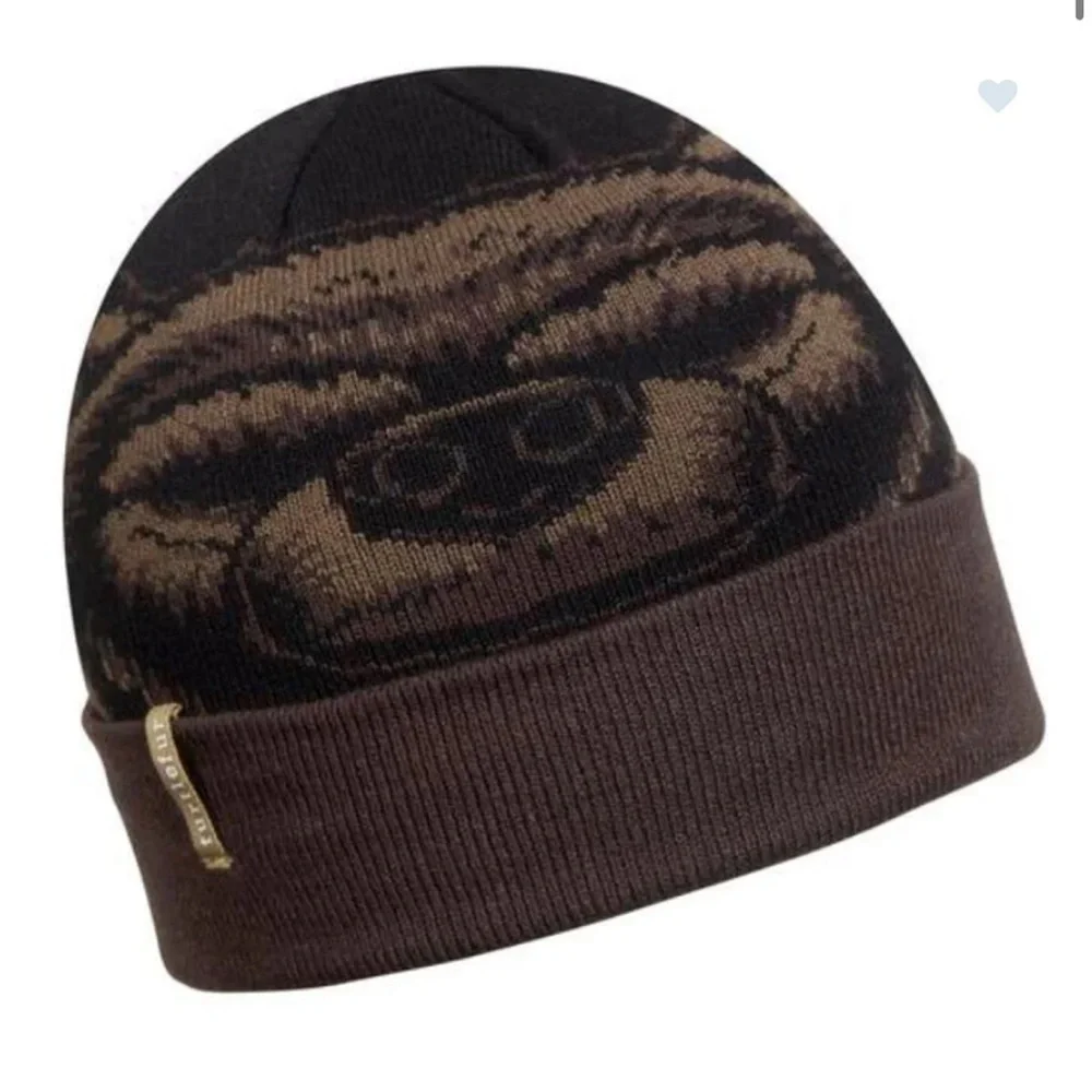 Turtle Fur Claw Beanie Kids Bear Brown Hat 100% Acrylic Soft Cozy Winter NWT